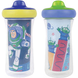 The First Years Disney/Pixar Toy Story Kids Insulated Sippy Cups, 2 Pack, Ages 12 Months and Up - 9 Ounces