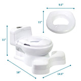 The First Years Super Pooper™ Plus Potty Training System with Foot Rest – 2-in-1 Potty Chair and Toddler Potty Seat
