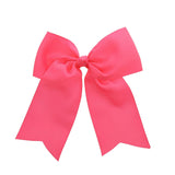 Crystal Collections Girls Jumbo Bow Clip with Ribbon Tails