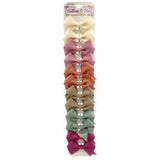 Buttons & Bows Girls 12 Pack Fashion Bow Snap Clip Closure