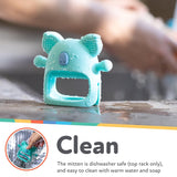 Nuby Silicone Wrist Teething Mitten - Baby Teether Ring - 3+ Months - Koala