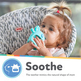 Nuby Silicone Wrist Teething Mitten - Baby Teether Ring - 3+ Months - Koala