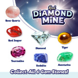 Ja-Ru Real Diamond Mine Gemstone Dig Kit