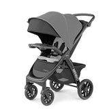 Chicco Bravo LE ClearTex Quick-Fold Stroller - Pewter Grey
