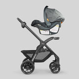 Chicco Bravo LE ClearTex Quick-Fold Stroller - Pewter Grey
