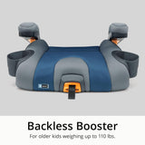 Chicco KidFit Adapt Plus 2-in-1 Belt-Positioning Booster Car Seat - Ember