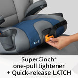 Chicco KidFit Adapt Plus 2-in-1 Belt-Positioning Booster Car Seat - Ember