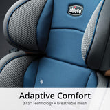 Chicco KidFit Adapt Plus 2-in-1 Belt-Positioning Booster Car Seat - Ember