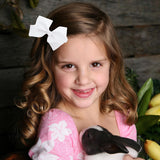 Crystal Collection Girls 2-Pack, 3'' Grosgrain Bow with Alligator Clip Closure