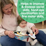 Lamaze Accordion Bus On-The-Go Baby Crinkle Sensory Book
