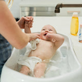 TOMY The First Years Suds Newborn to Toddler Tub, 3 Stage Baby Bathtub, Nb to 25lbs