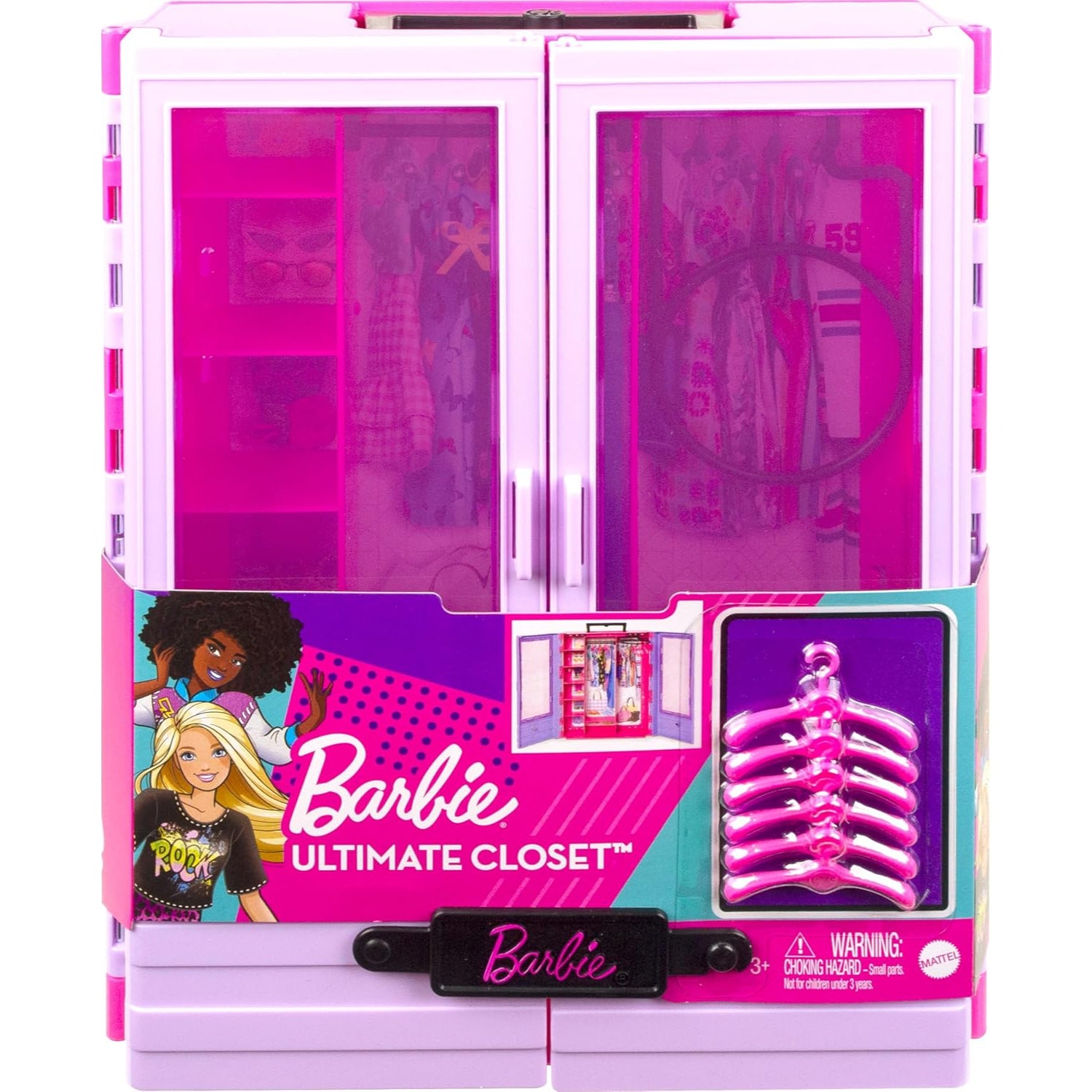 Mattel Barbie Fashionistas Ultimate Closet Hangars, Purple
