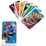 Mattel Games UNO Mario Kart Card Game for Kids, Adults, Families & Parties with Special Rule for 2 to 10 Players