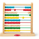 Melissa and Doug Abacus - Classic Wooden Educational Counting Toy With 100 Beads