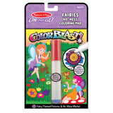 Melissa and Doug On the Go ColorBlast! Activity Book: Fairy - 24 Pictures and No-Mess Pen