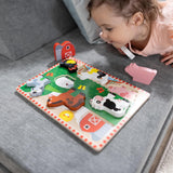 Melissa & Doug Farm Wooden Chunky Puzzle (8 pcs)