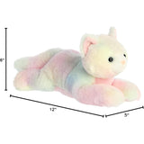 Aurora® Adorable Flopsie™ Calli Kitten™ Stuffed Animal - Used to Create Imaginative Play Adventures - Perfect for Birthdays, Kids and Adults, All Ages - Pink 12 Inches
