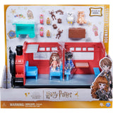 Spin Master Wizarding World Harry Potter, Magical Minis Hogwarts Express Train Toy Playset with 2 Exclusive Figures, 10 Accessories