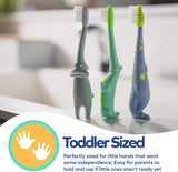 Dr Talbots Toddler Training Toothbrush for Kids - (2-Pack)