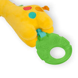 Bright Starts Tug Tunes On-The-Go Toy for Stroller and Carriers - Giraffe, Newborn +