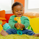 Bright Starts Tug Tunes On-The-Go Toy for Stroller and Carriers - Giraffe, Newborn +
