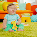 Bright Starts Tug Tunes On-The-Go Toy for Stroller and Carriers - Giraffe, Newborn +