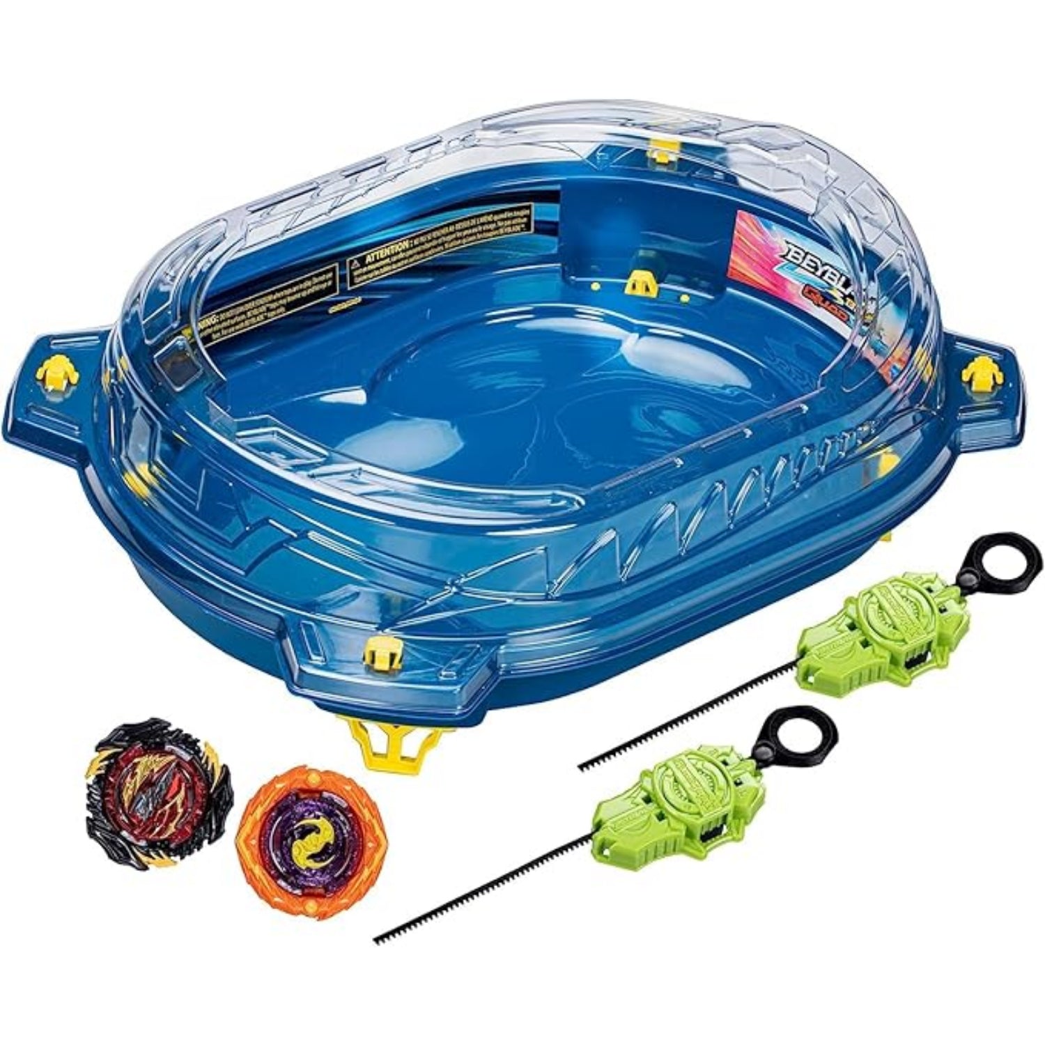 Hasbro BEYBLADE Burst QuadStrike Thunder Edge Battle Set, Battle