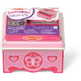 Melissa & Doug Created by Me! Jewelry Box Wooden Craft Kit