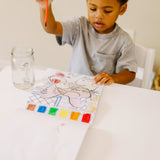 Melissa and Doug Paint With Water - Farm Animals, 20 Perforated Pages, Spillproof Palettes