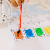Melissa and Doug Paint With Water - Farm Animals, 20 Perforated Pages, Spillproof Palettes