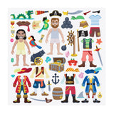 Melissa & Doug Puffy Sticker Activity Book: Pirates - 51 Reusable Stickers