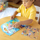 Melissa & Doug Puffy Sticker Activity Book: Pirates - 51 Reusable Stickers