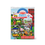 Melissa and Doug Vehicles Puffy Sticker Play Set Travel Toy with Double-Sided Background, 32 Reusable Puffy Stickers