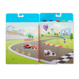 Melissa and Doug PAW Patrol Restickable Stickers Flip-Flap Pad - Classic Missions (130 Reusable Stickers)