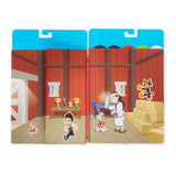 Melissa and Doug PAW Patrol Restickable Stickers Flip-Flap Pad - Classic Missions (130 Reusable Stickers)