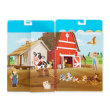 Melissa and Doug PAW Patrol Restickable Stickers Flip-Flap Pad - Adventure Bay (164 Reusable Stickers)