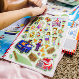 Melissa and Doug PAW Patrol Restickable Stickers Flip-Flap Pad - Adventure Bay (164 Reusable Stickers)