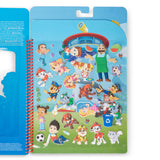 Melissa and Doug PAW Patrol Restickable Puffy Stickers - Adventure Bay (31 Reusable Stickers)