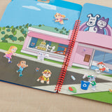Melissa and Doug PAW Patrol Restickable Puffy Stickers - Adventure Bay (31 Reusable Stickers)