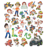 Melissa and Doug PAW Patrol Restickable Puffy Stickers - Jungle (28 Reusable Stickers)