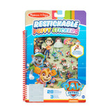 Melissa and Doug PAW Patrol Restickable Puffy Stickers - Jungle (28 Reusable Stickers)