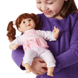 Melissa and Doug Mine to Love Brianna 12-Inch Soft Body Baby Doll With Hair and Outfit