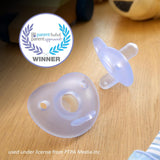 Philips Avent Soothie Heart Pacifier 3-18m, Blue/Light Blue, 2 Pack