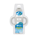 Dr. Brown's Milestones Narrow Sippy Straw Bottle, Spill-Proof with 100% Silicone Handles and Weighted Straw, 8 oz/250 mL, 6m+
