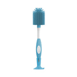 Dr. Brown's Soft Touch No Scratch Baby Bottle Cleaning Brush Nipple Cleaner with Stand and Storage Clip, BPA Free