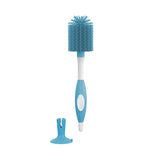 Dr. Brown's Soft Touch No Scratch Baby Bottle Cleaning Brush Nipple Cleaner with Stand and Storage Clip, BPA Free