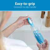 Dr. Brown's Soft Touch No Scratch Baby Bottle Cleaning Brush Nipple Cleaner with Stand and Storage Clip, BPA Free