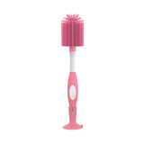 Dr. Brown's Soft Touch No Scratch Baby Bottle Cleaning Brush Nipple Cleaner with Stand and Storage Clip, BPA Free