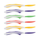 Dr. Browns Soft-Tip Toddler Spoons with Long Handle for Baby-Led Weaning, BPA Free (Pack of 6)
