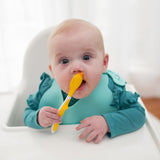 Dr. Browns Soft-Tip Toddler Spoons with Long Handle for Baby-Led Weaning, BPA Free (Pack of 6)